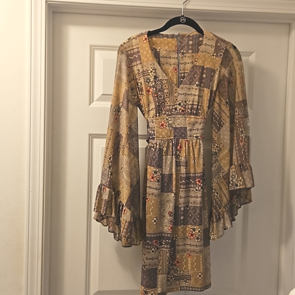 VINTAGE ILGWU Floral Dress